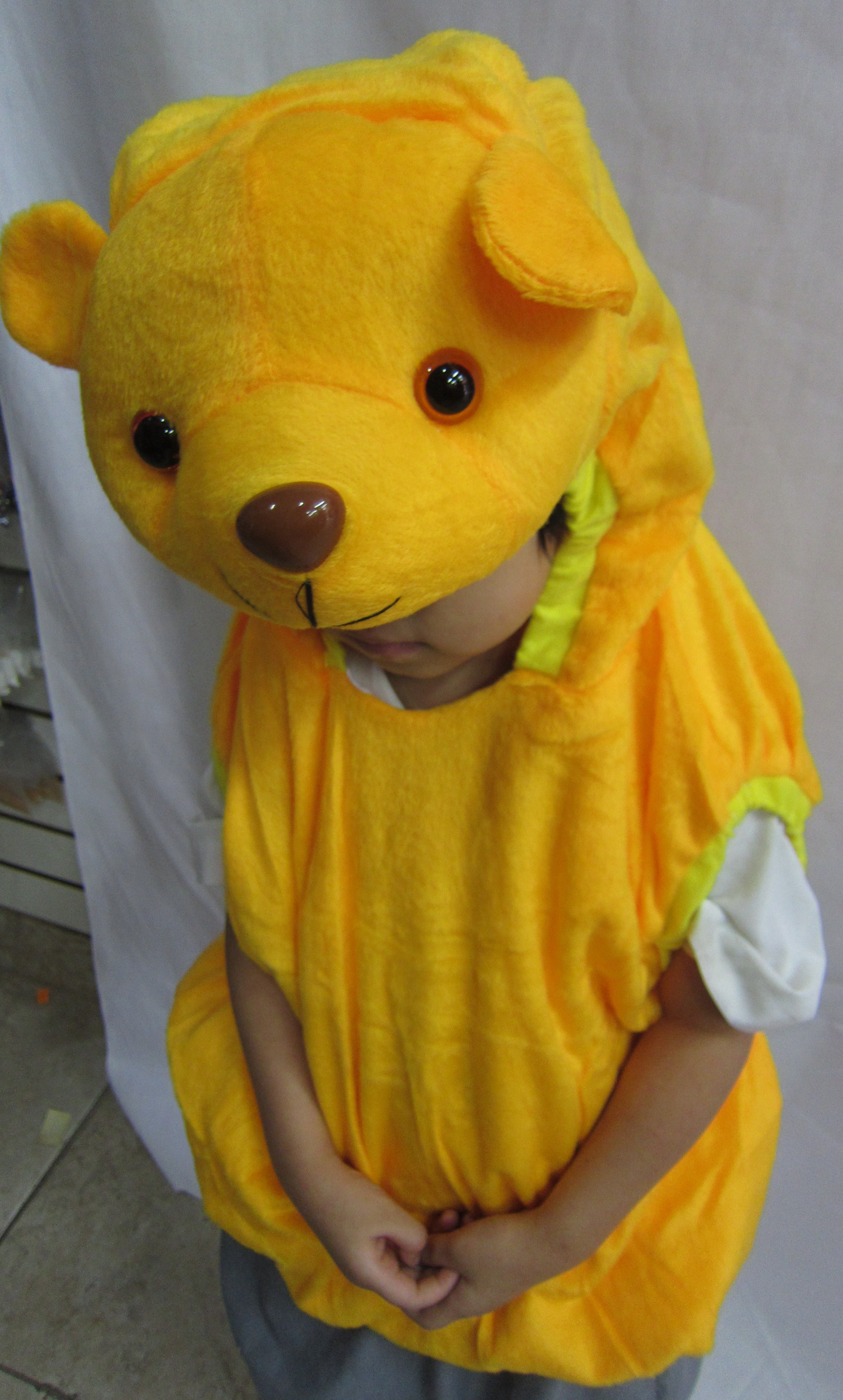 Yellow Teddy Bear Costume